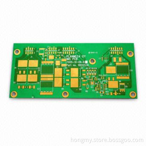 Multilayer PCB Board with Immersion Gold Thick Copper, Green Solder Mask